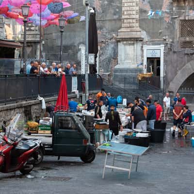 Catania fish market, Italy