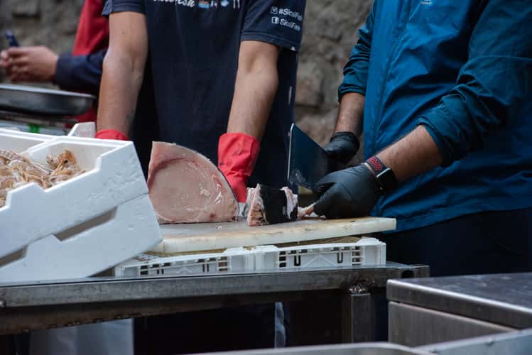 Catania fish market