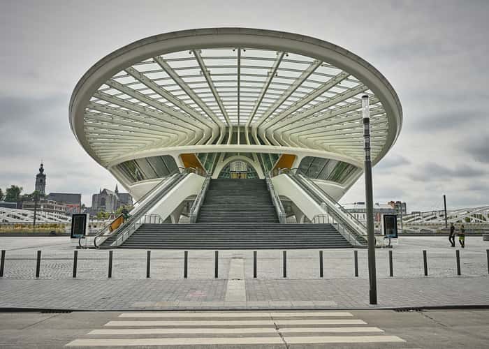 Central Station Mons, Belgium