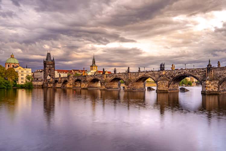 Charles Bridge and Royal Castle, Praque