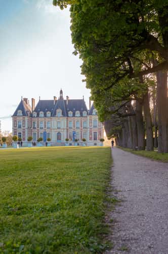 Château de Sceaux from the Grand Canal Gardens