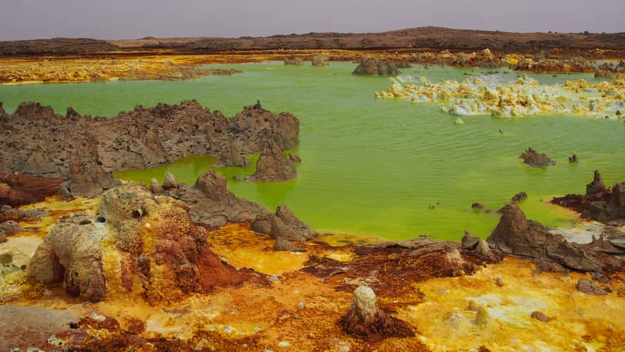 Colours of Dallol