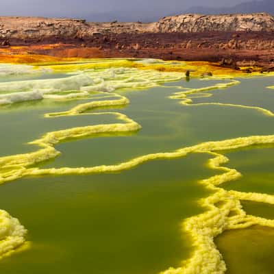 Colours of Dallol, Ethiopia