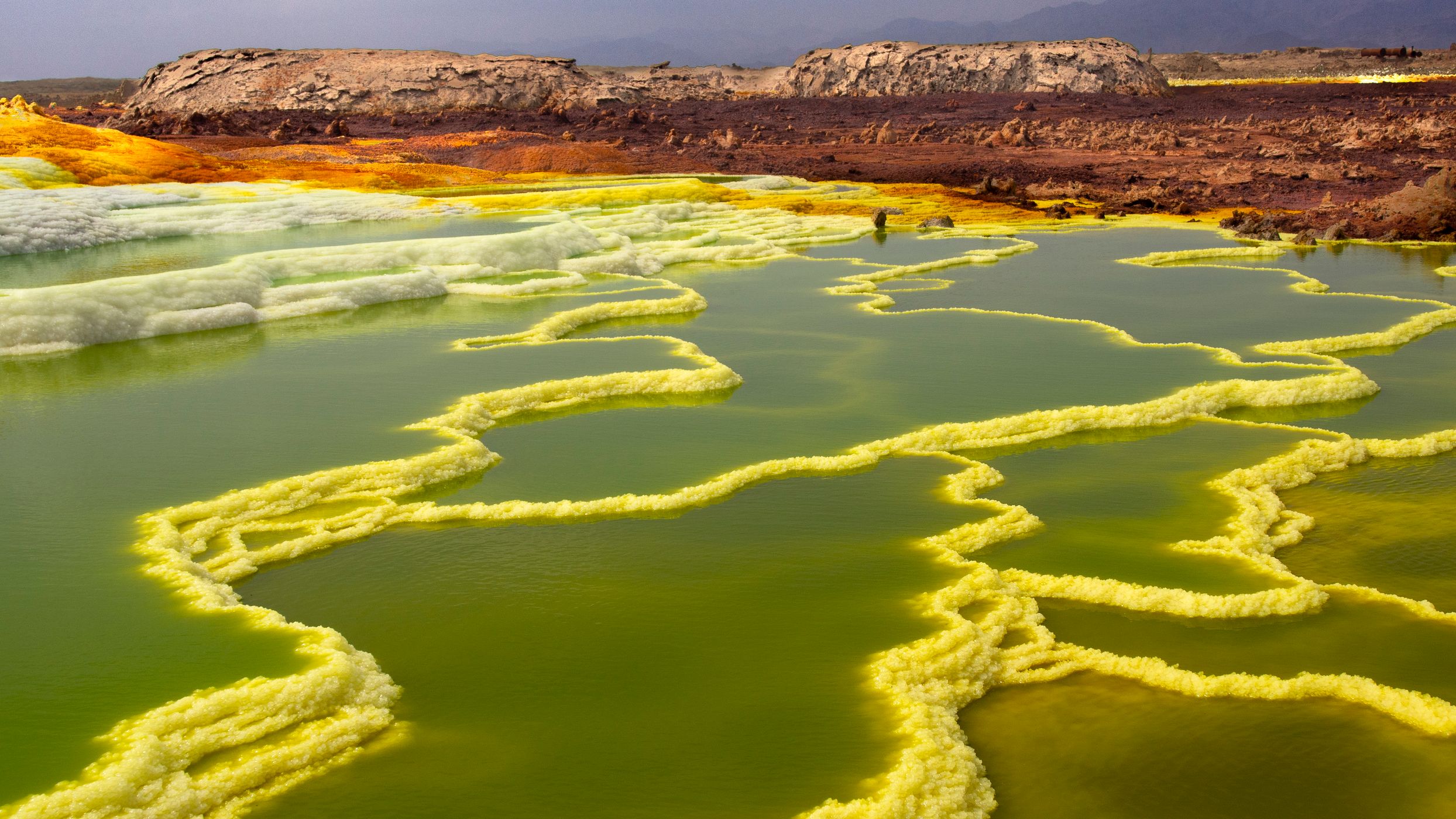 Colours of Dallol, Ethiopia