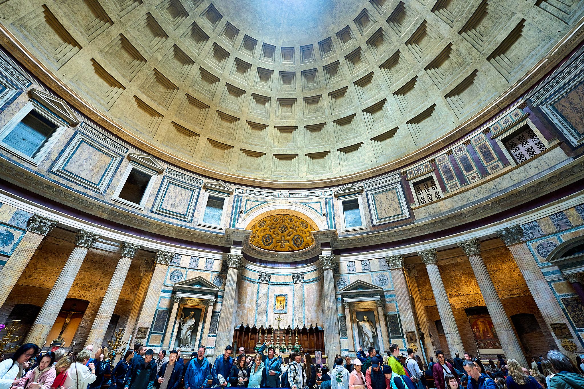 Dome of Pantheon, Rome, Italy