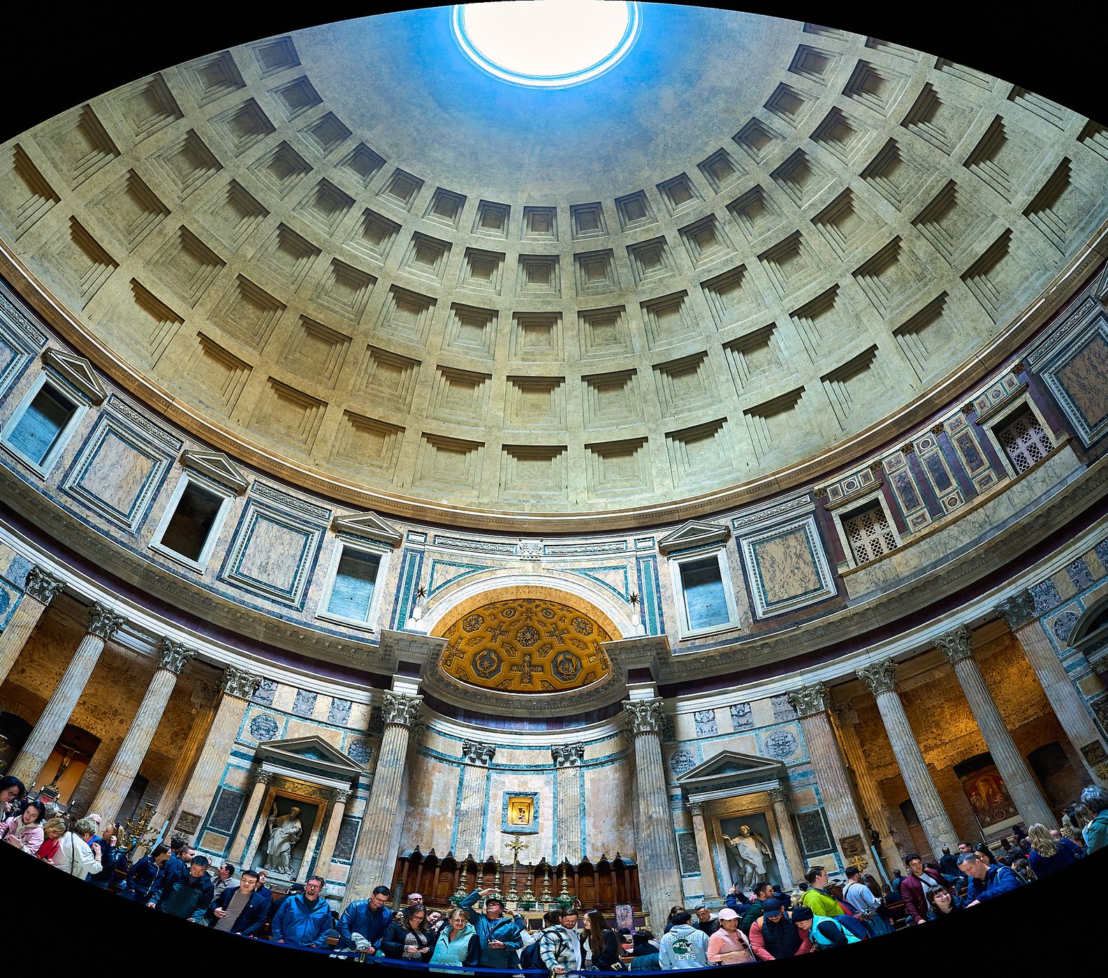 Dome of Pantheon, Rome, Italy