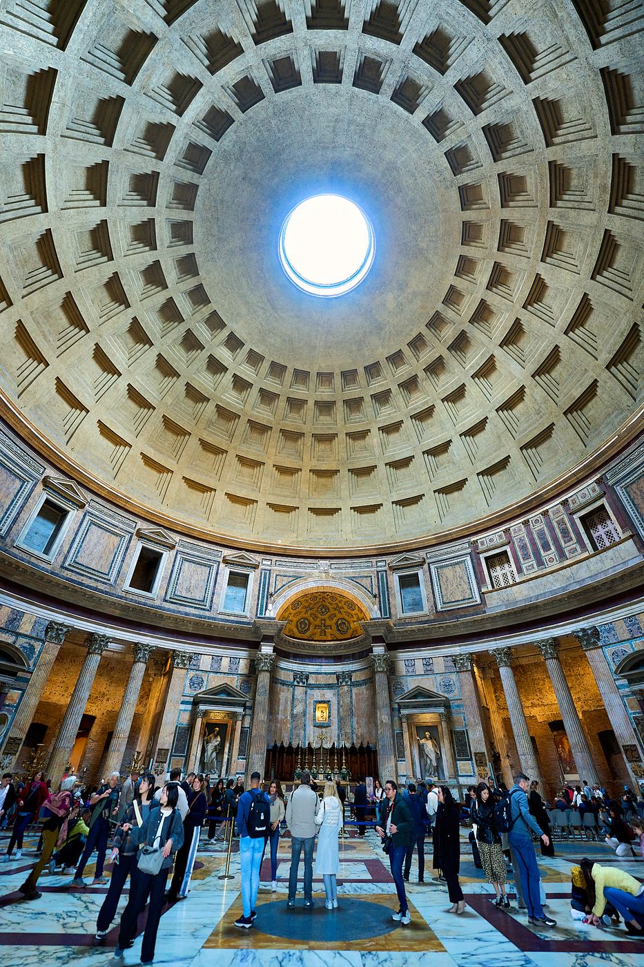 Dome of Pantheon, Rome, Italy