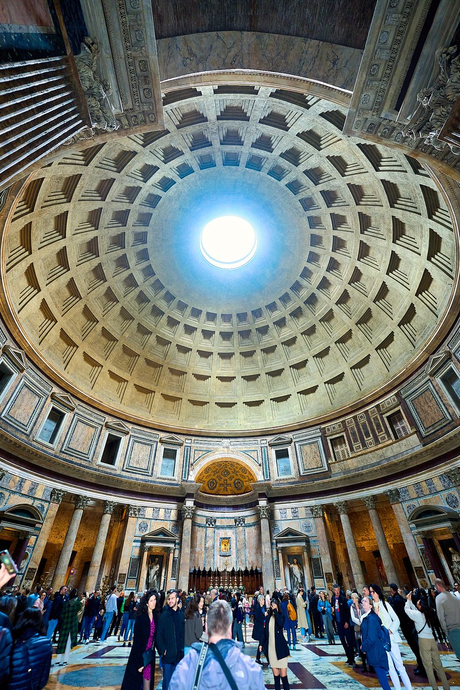 Dome of Pantheon, Rome, Italy