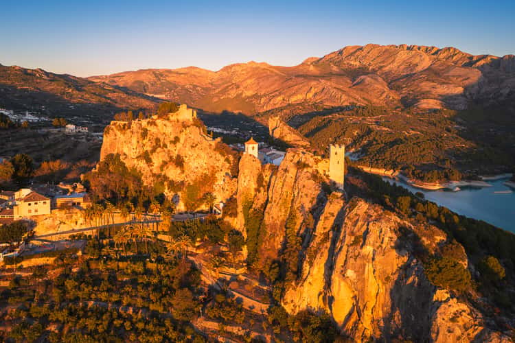 El Castell de Guadelest (drone)