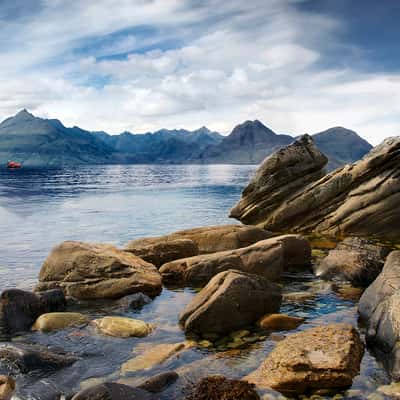 Elgol Coastline & Cuillin Mountains Views, United Kingdom