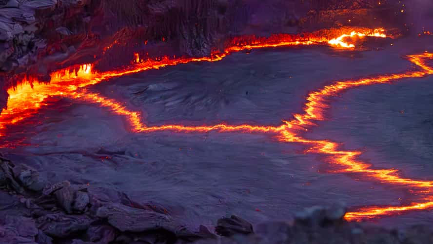 Erta Ale lava lake