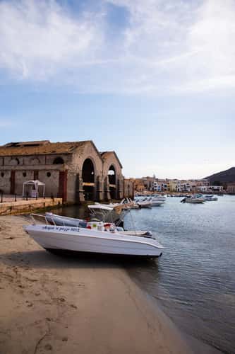 Favignana harbour