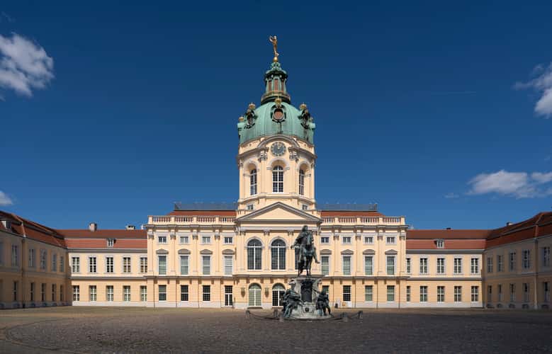 Front view of Charlottenburg Palace, Berlin