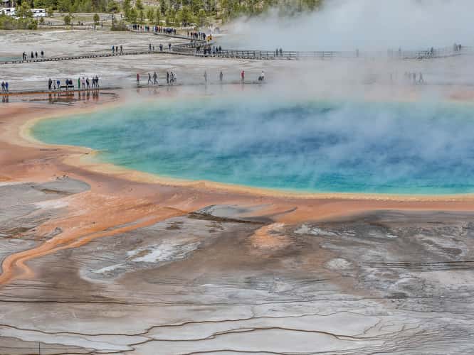 Grand Prismatic Spring, Yellowstone National Park