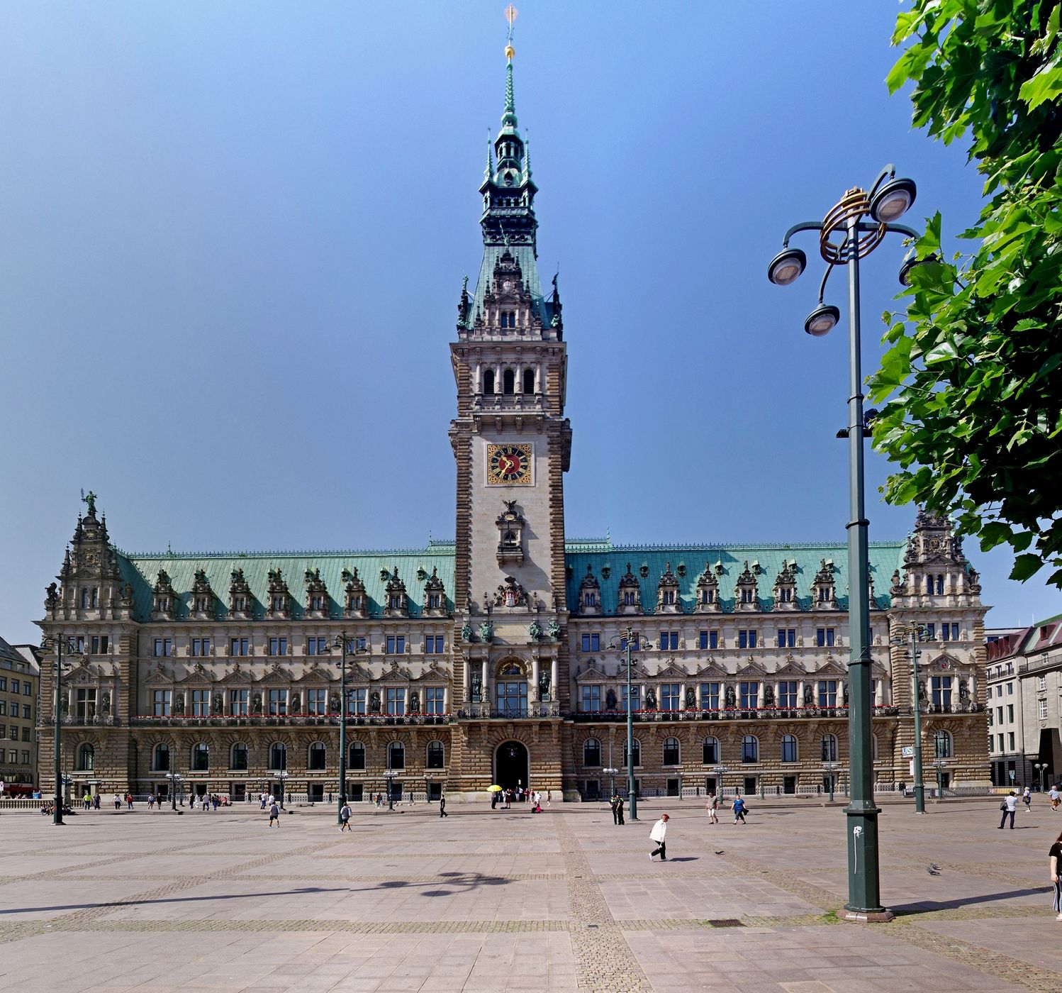 Hamburg City Hall, Germany