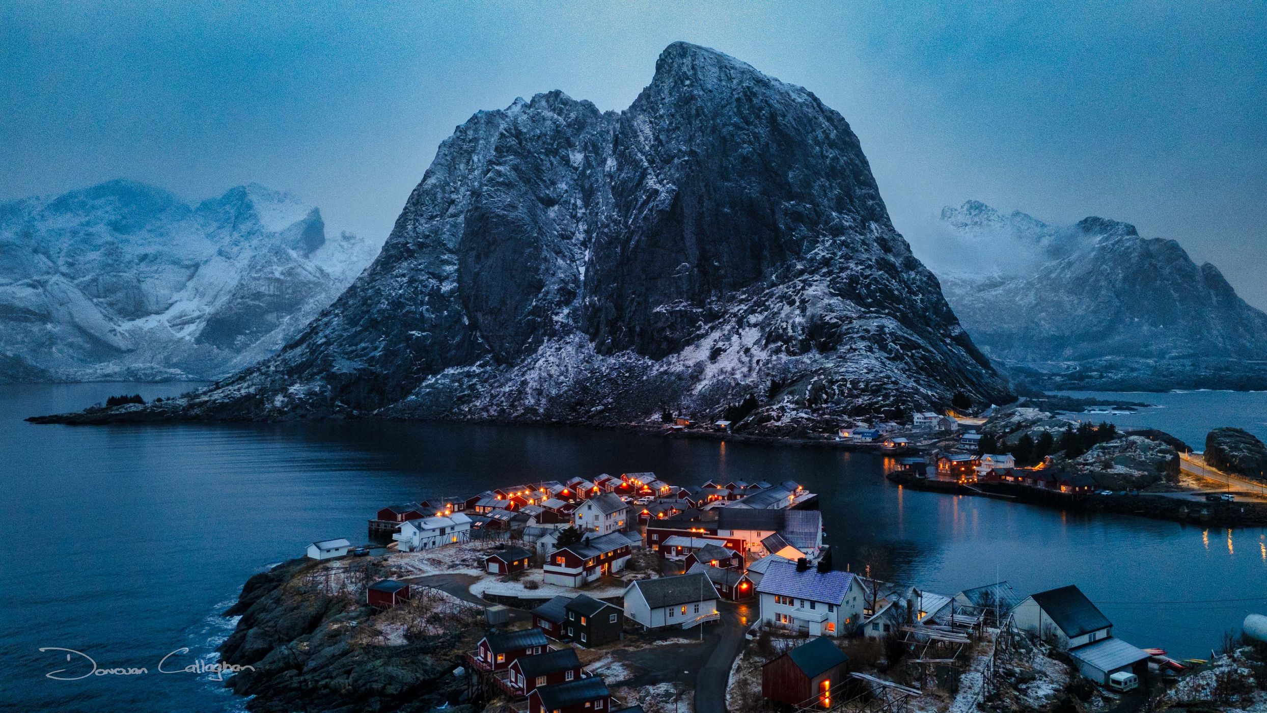 Hamnøy, classic view, Lofoten, Norway