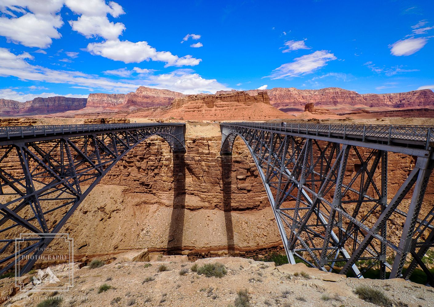 Historic Navajo Bridge, Marble Canyon, Arizona, USA