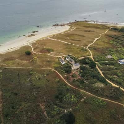 Hoedic coastline, France