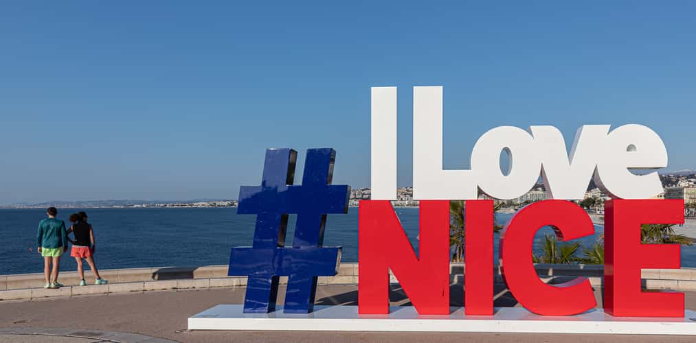I Love Nice Sign