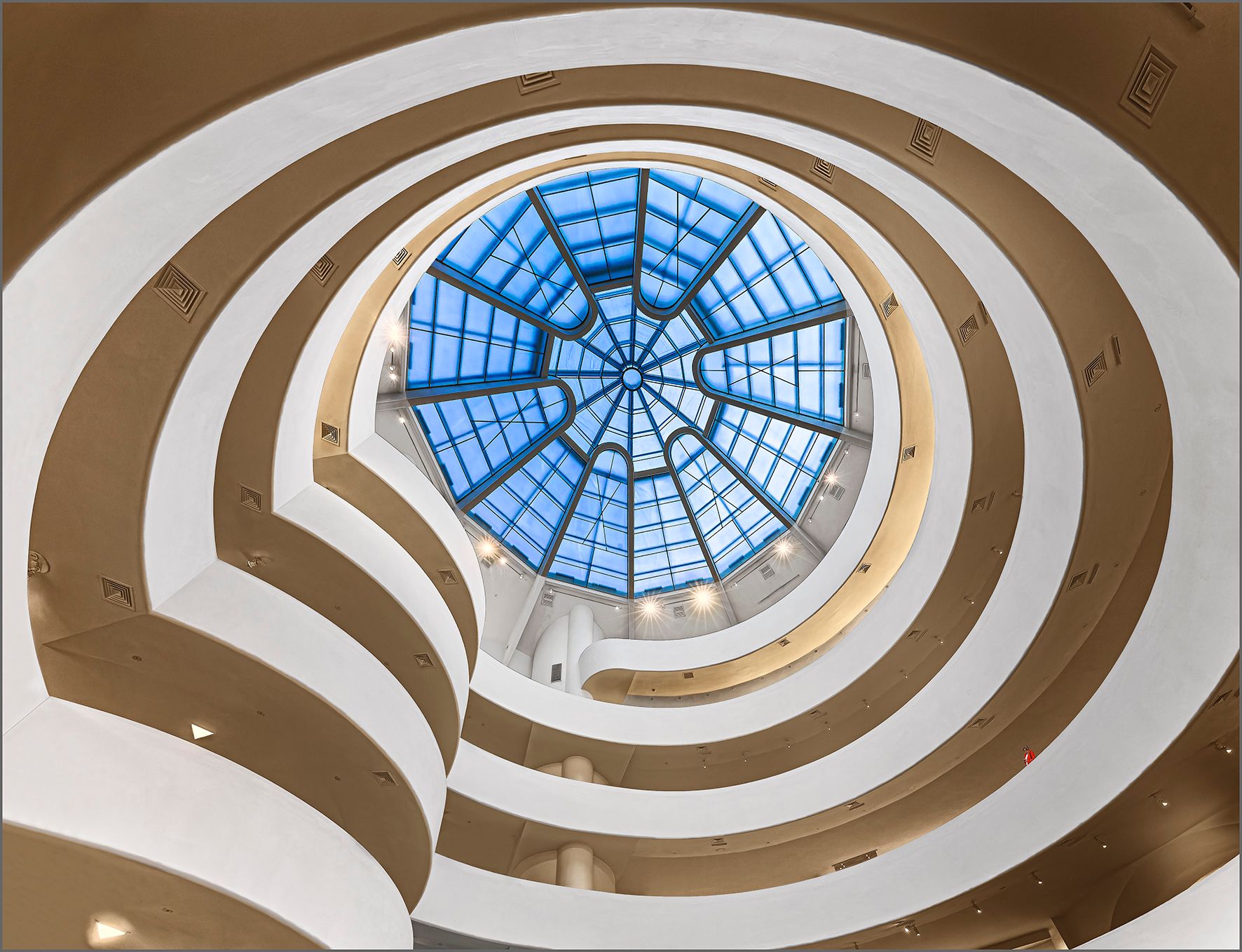 Inside Guggenheim Museum, New York City, USA