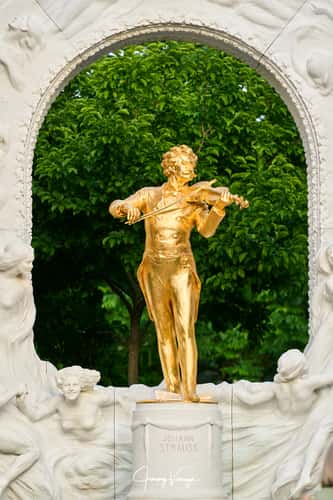 Johann Strauss Monument Vienna