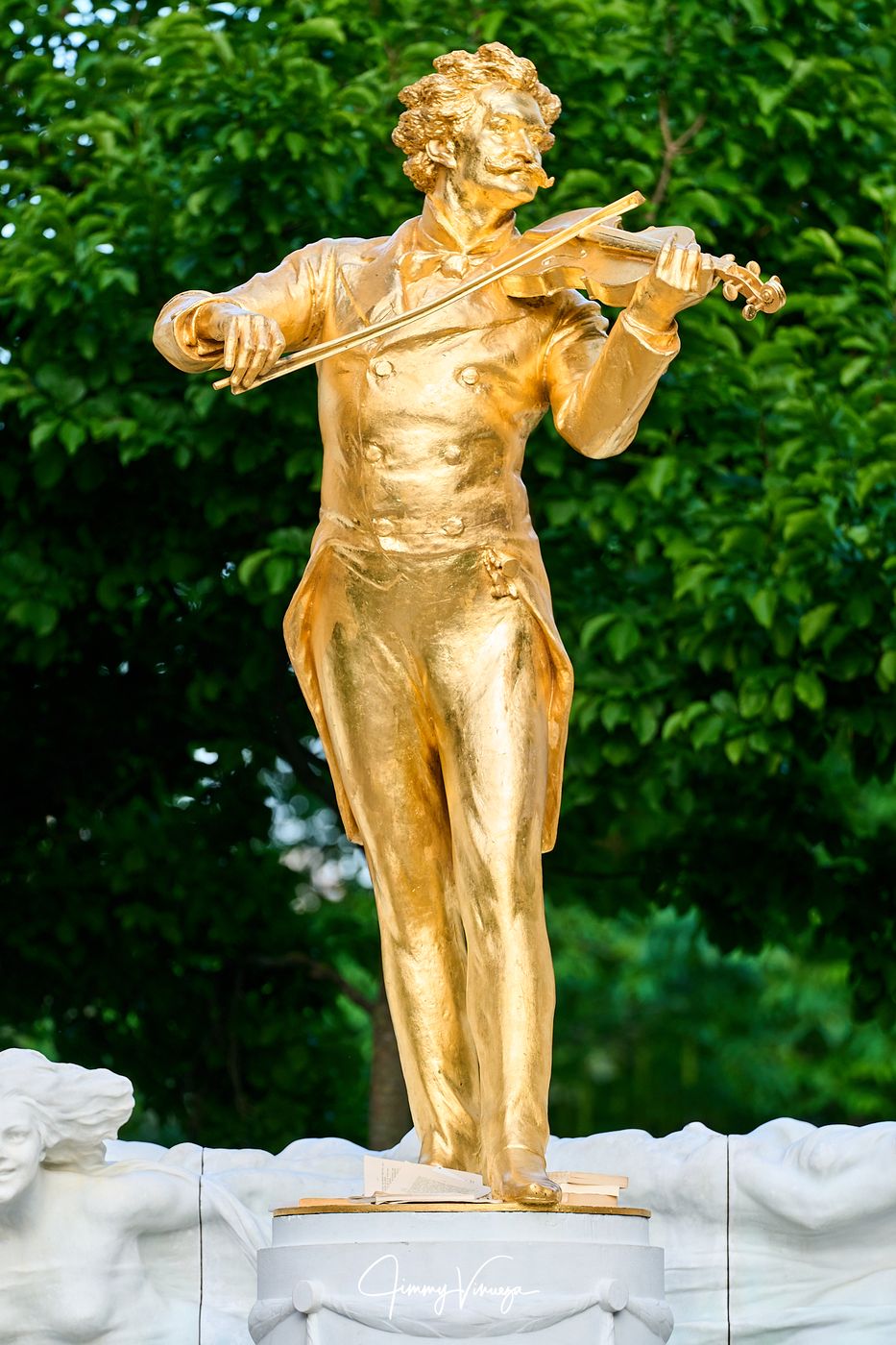 Johann Strauss Monument Vienna, Austria