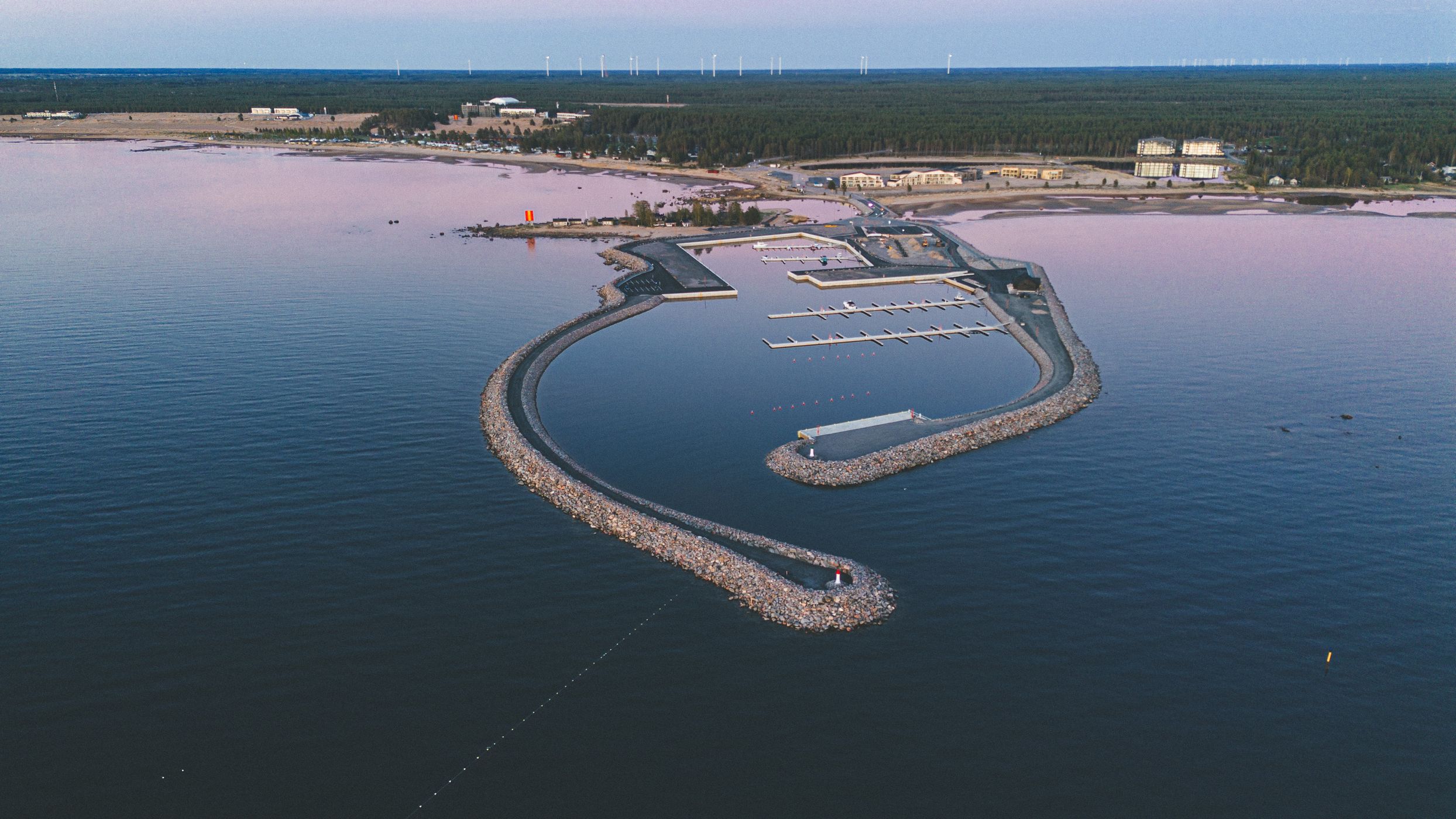 Kalajoki marina, Finland