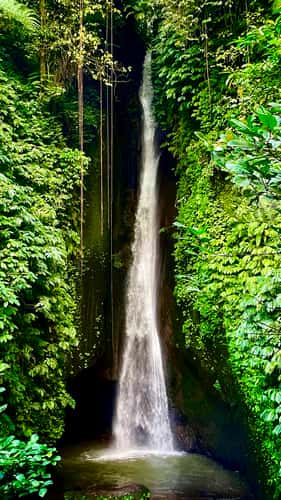 Leke Leke Waterfall Bali Indonesia