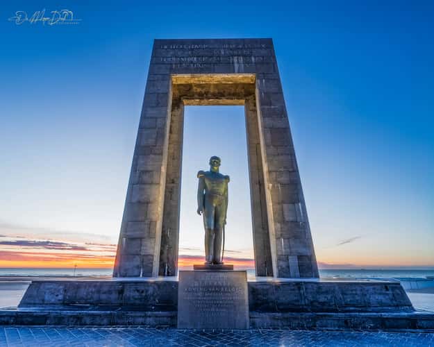Leopold 1-monument De Panne