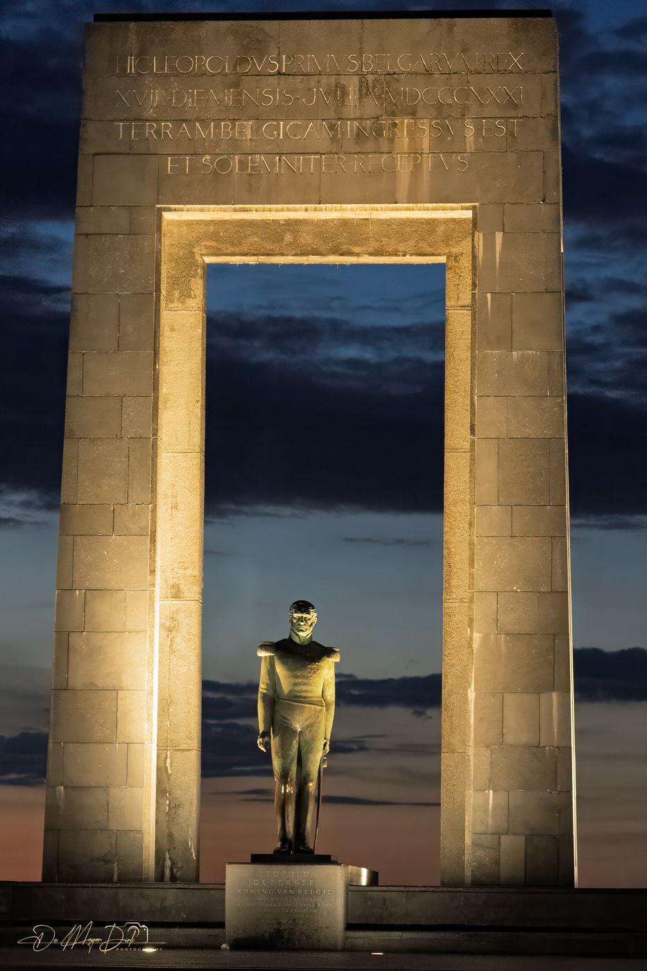 Leopold 1-monument De Panne, Belgium