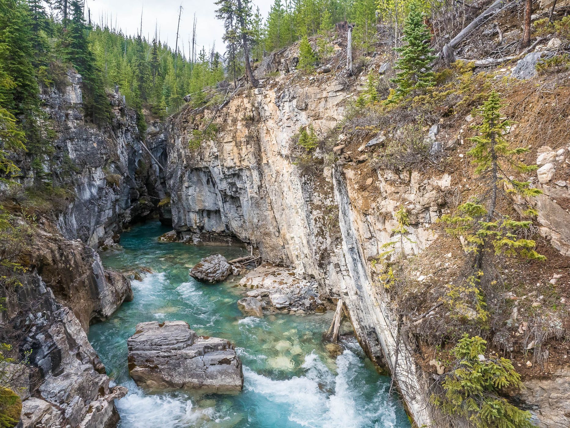 Marble Canyon, Canada