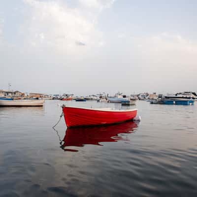 Marzamemi harbor, Italy