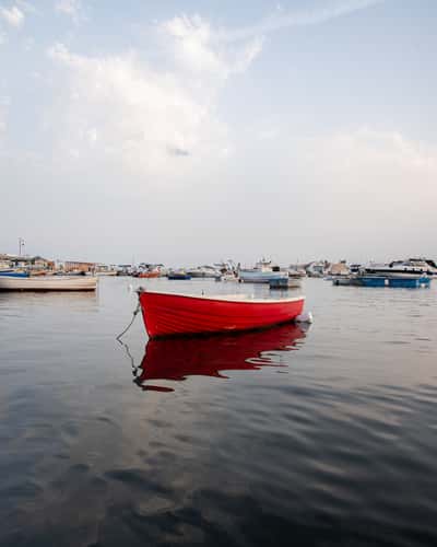 Marzamemi harbor