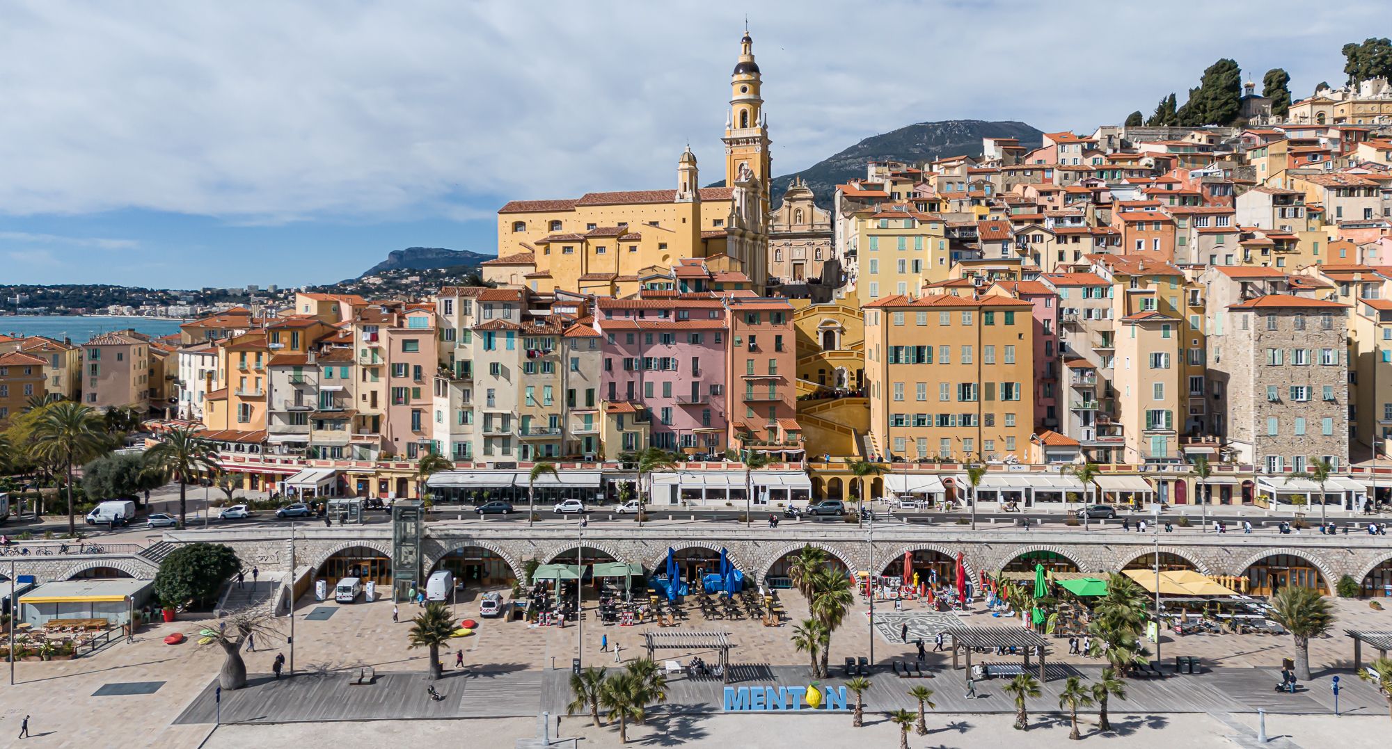 Menton, French Riviera, France