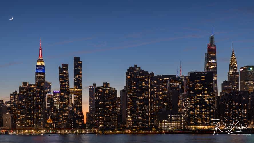 Midtown Manhattan Skyline from Long Island City Waterfront