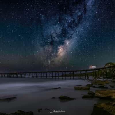 Milky Way, Catherine Hill Bay, New South Wales, Australia