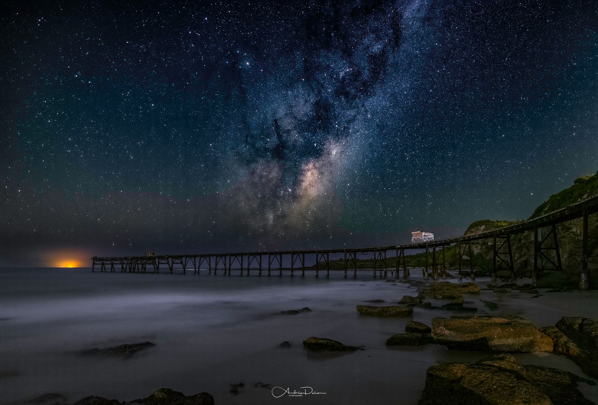 Milky Way, Catherine Hill Bay, New South Wales, Australia