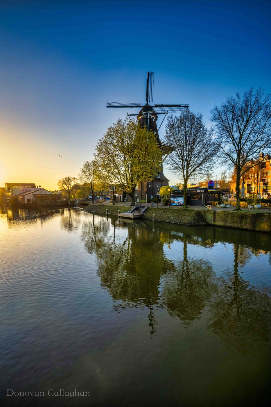 Molen De Valk (Falcon Mill), Amsterdam, Netherlands