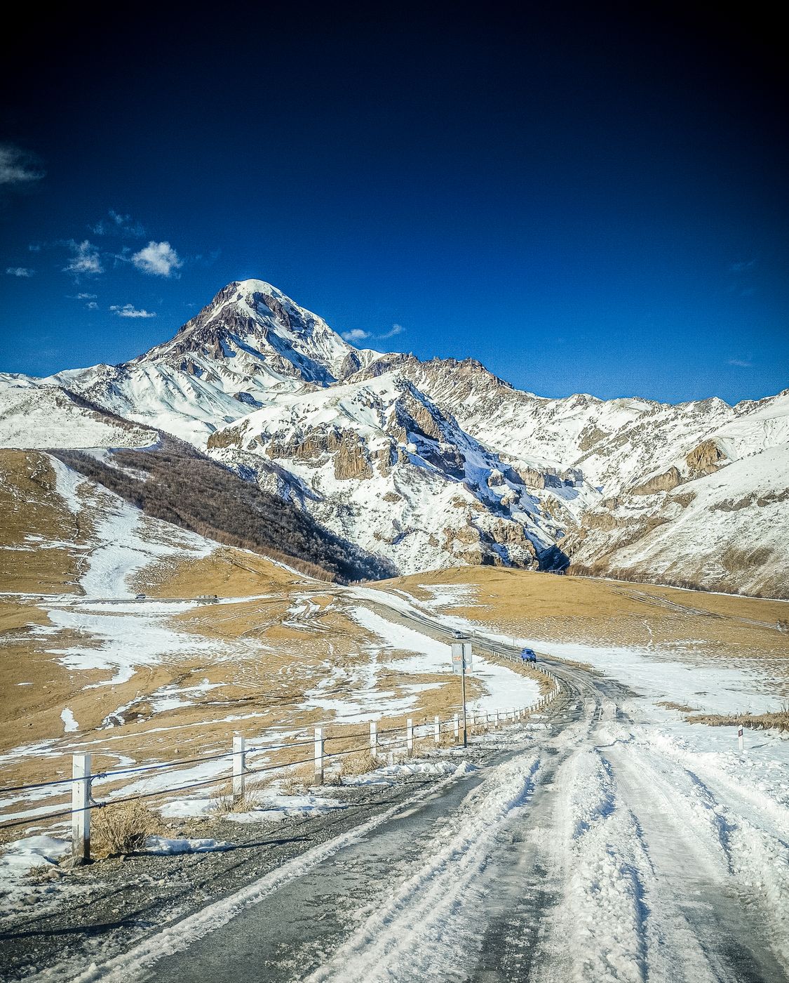 Monte Kazbek, Georgia