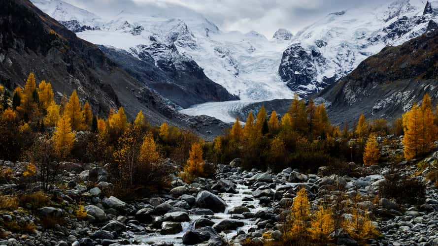 Morteratsch valley, Engadin