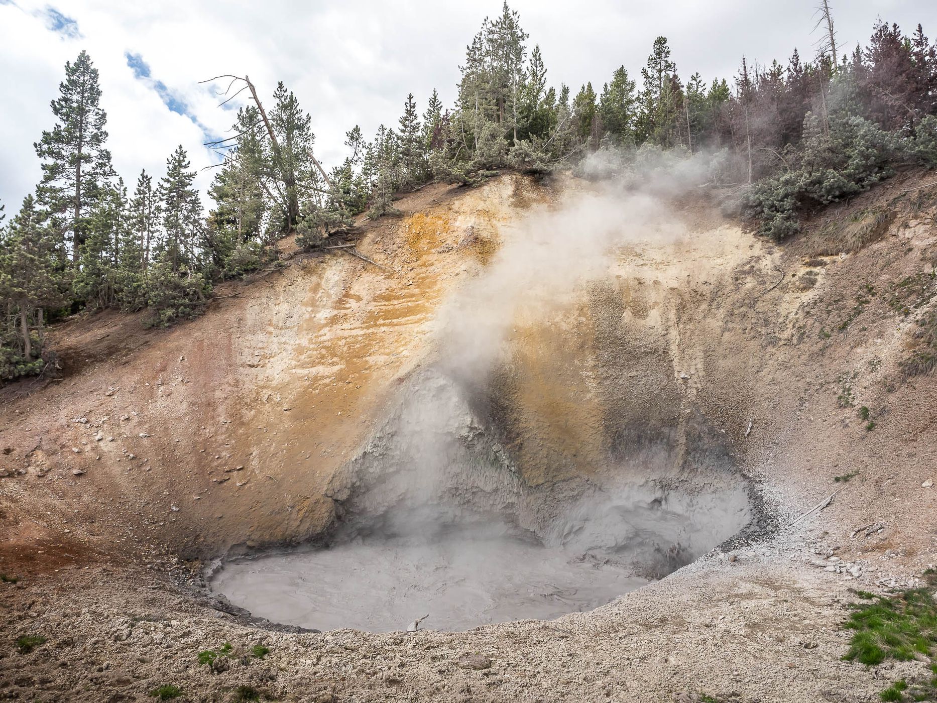 Mud Volcano Trail, USA