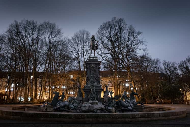 Neptunbrunnen - Stadtpark