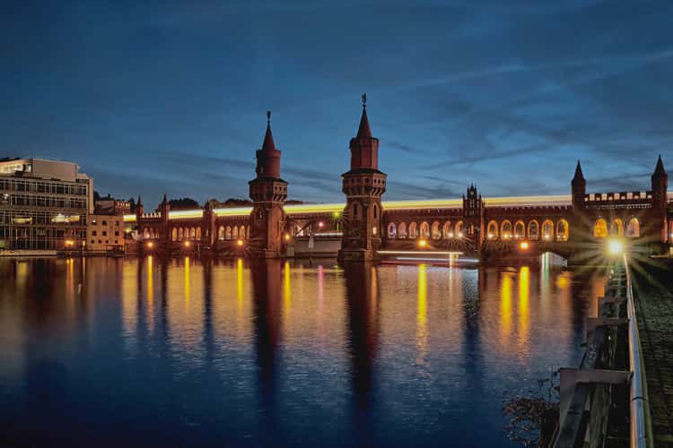 Oberbaumbrücke in Berlin