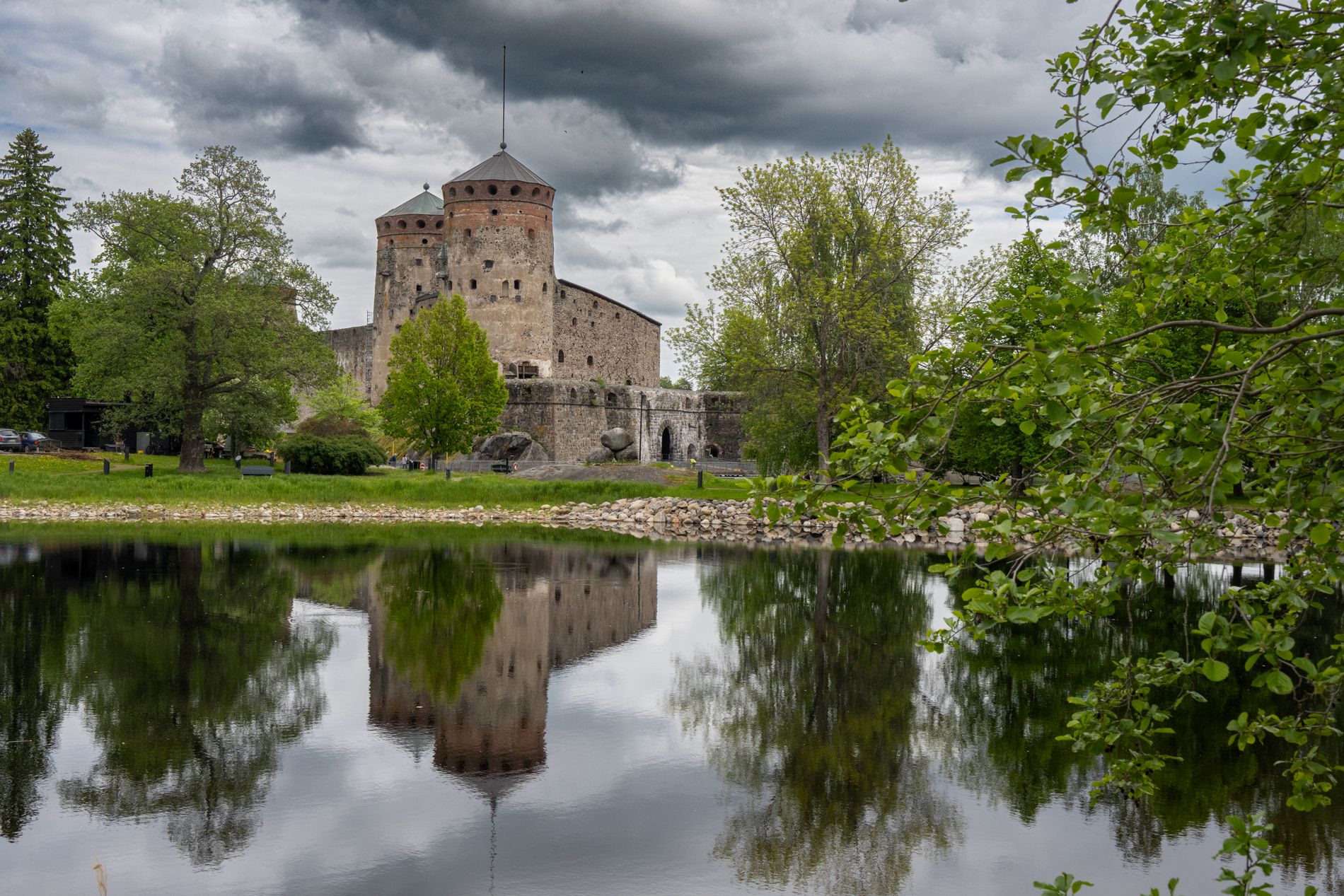 Olavinlinna medieval Castle, Finland
