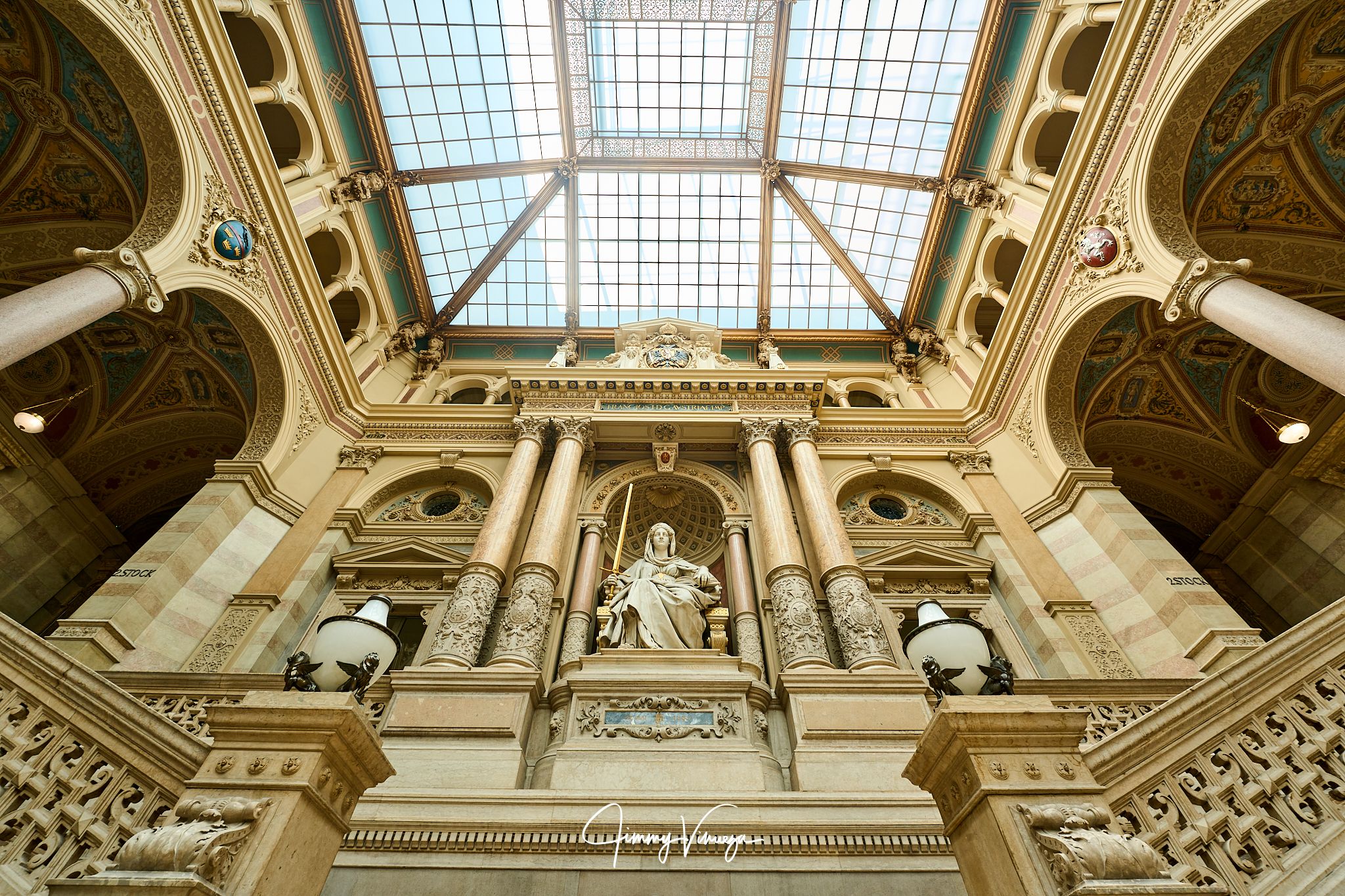 Palace of Justice in Vienna, Austria