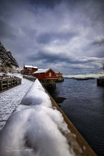 Path to Red Huts Å I Lofoten