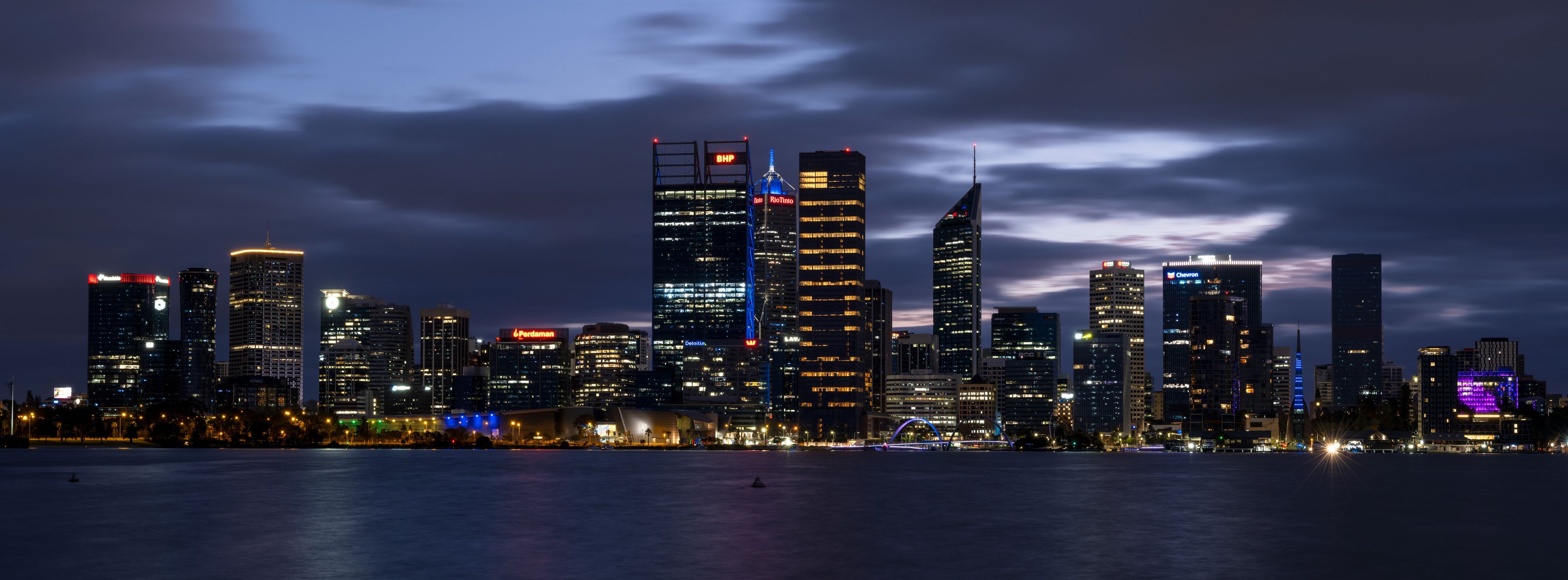Perth city skyline, Australia