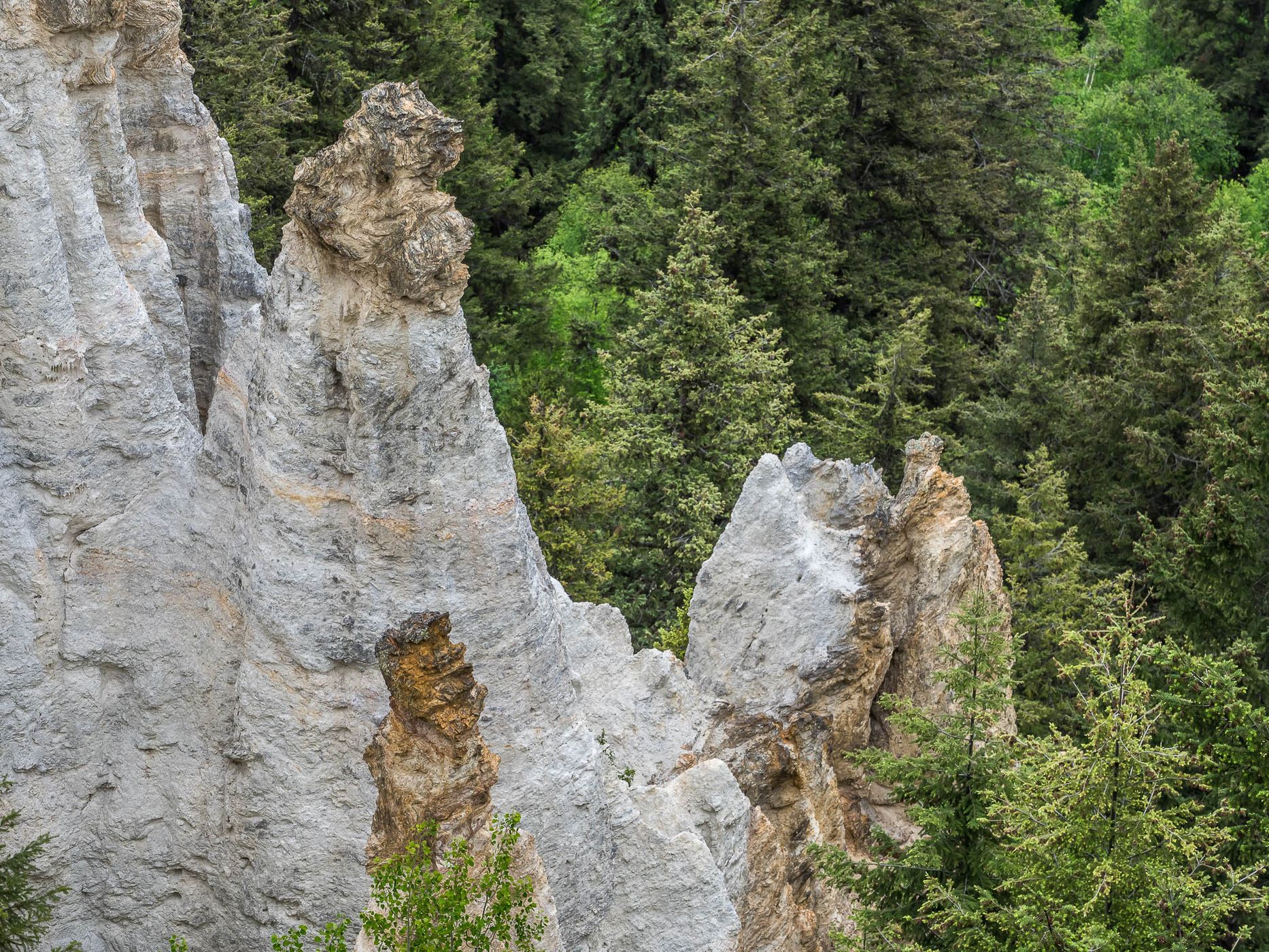 Quesnel Pinnacles, Canada