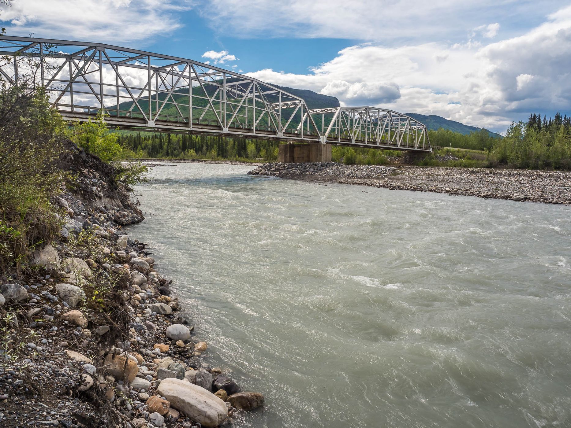 Racing River Bridge, Canada