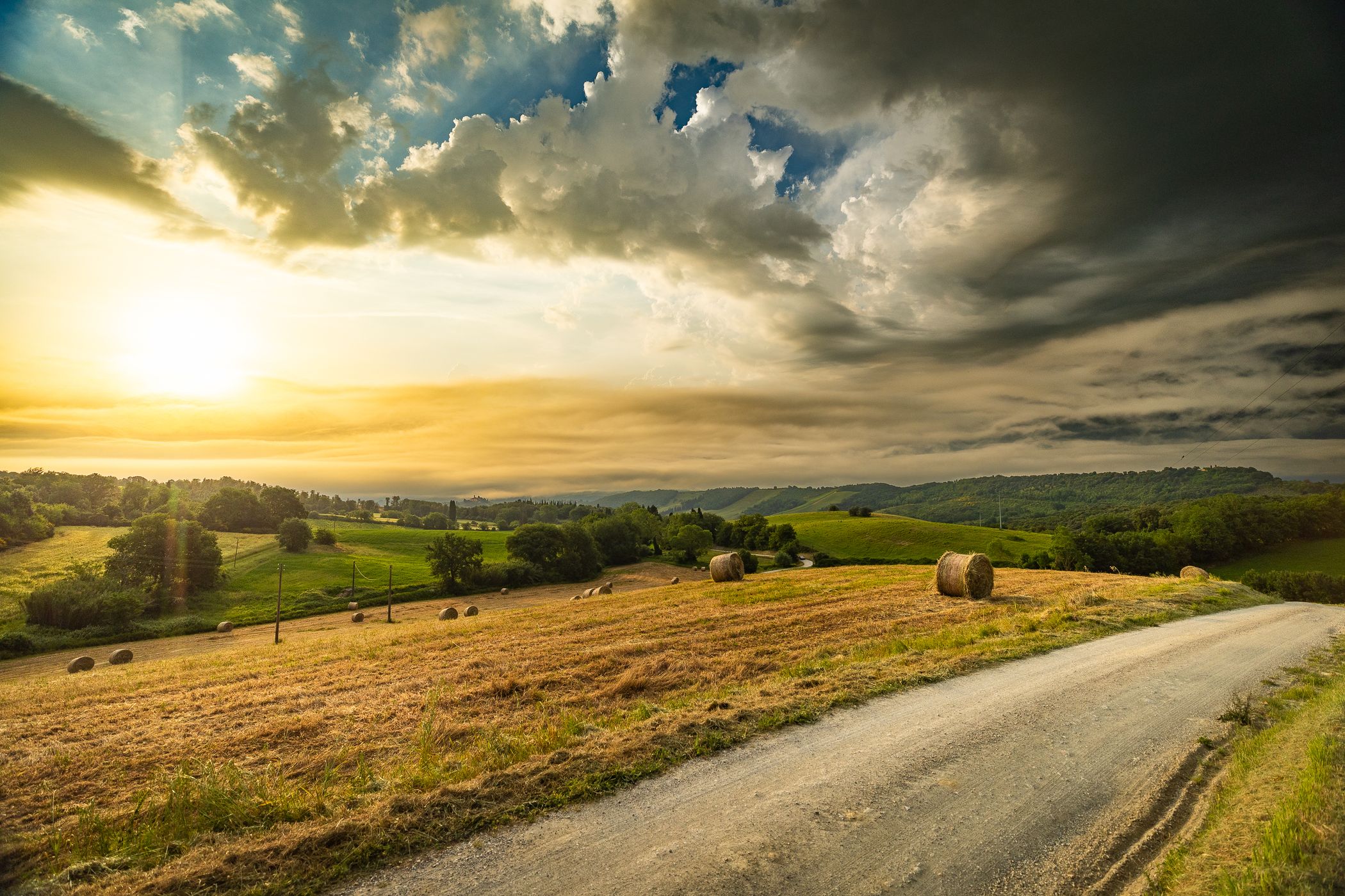 San Gimignano Countryside, Italy